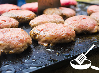 淡路牛のパティ